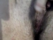 Lesbian Rubbing Her Pussy