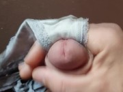 from laundrybag - cum on dirty panties