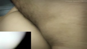 A spurt in the puss is worth two on the tush.