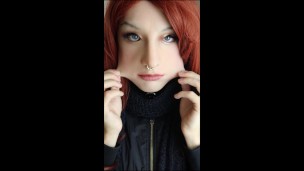 Female mask closeups