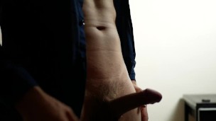 SEXY MAN STROKING HIS COCK