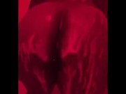 BBW Dancing Under Redlight in the Shower!