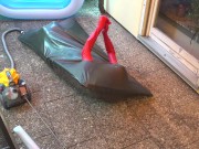 Get inside Vacbed outdoor -