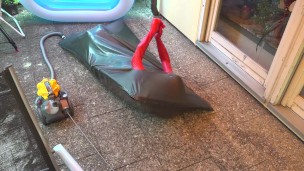 Get inside Vacbed outdoor -