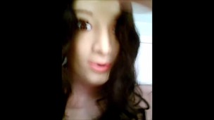 Cecile Extra! Upclose with female mask Cecile in her female chest suit!