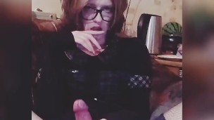 Crossdresser Hattabi4ik Femboy Fetish Massive Self Facial Gold Rain (Self Facial Pissing)