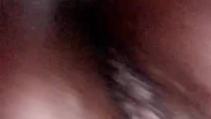 Teen moans loudly while she fucks her dripping wet pink pussy 