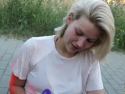 Mega SQUIRT aufm Bordstein!!! 8/16