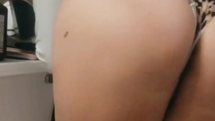 Getting wet with my dildo