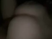 White Girl wiggles booty after a wild fourth of july !! 8/16