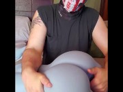 Naughty Blue ELF Sexdoll get Spanked
