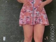 Xtabay Morena baila hasta desnudarse y pone aceite en su cuerpo