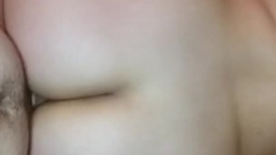 Cock Ring Makes for Intense Anal Creampie