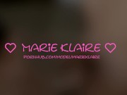 Fucked in mouth and cumshot in girlfriend's throat, balls deep blowjob (trailer) 1/16