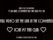 Innocent with big natural tits masturbation in bed, plays with her pussy to orgasm (trailer) 16/16