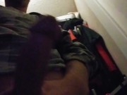 Watch me play with my hard cock