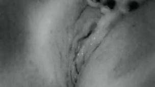 Sexy wet pussy close up