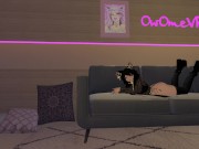 Submissive Joi in Virtual Reality ❤️Intense moaning and spanking; POV Blowjob [VRchat 3D Hentai] 1/16