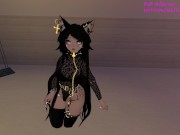Submissive Joi in Virtual Reality ❤️Intense moaning and spanking; POV Blowjob [VRchat 3D Hentai] 2/16