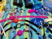 Our toy collection. Comment suggestions for what toys and how you want them used in our next video 11/16