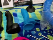 Our toy collection. Comment suggestions for what toys and how you want them used in our next video 15/16