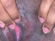 Playing with my clit 