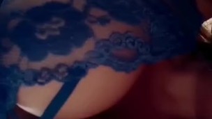 Big titted milf view from underneath 