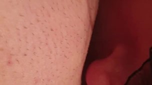 Slave eating my pussy blinded in caged for over a week