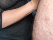 MILF GIVES BEST HANDJOB WITH TIT CUMSHOT 11/16