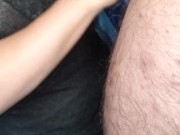 MILF GIVES BEST HANDJOB WITH TIT CUMSHOT 15/16