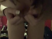 Bad Girl Disciplines Herself For Daddy 8/16