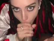 sexy model deepthroats BBC on the beach 7/16