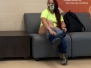 College Girl in Public, at School 3/16