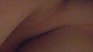 trans girl anal play in the shower after a long week