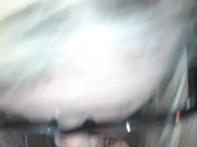 Blow job from neighbors wife throatpied and swallowed POV