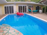 Steve Mori doesn't care about neightbourhood and makes me squirt! 1/16