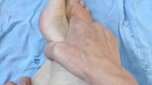Lotion on my feet ASMR POV