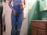 Standing Piss Into A Sink 3/16