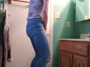 Standing Piss Into A Sink 5/16