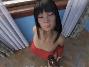 Temptations Are Everywhere:ASIAN GIRL CAN'T HANDLE A BIG BLACK COCK -EP 10 16/16