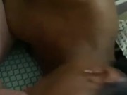 Hot model gives head and take cumshot 16/16