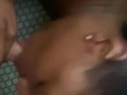 Hot model gives head and take cumshot 2/16