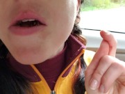 SFW Eating My Lunch In My Car 13/16