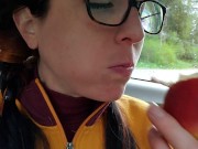 SFW Eating My Lunch In My Car 2/16