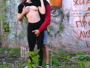 отличницу оттрахали за гаражами 3/16