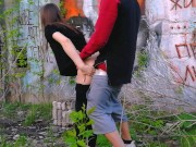 отличницу оттрахали за гаражами 8/16