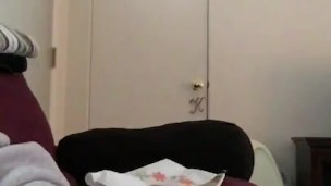 Playing with my dick and smacking it!