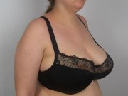 Bouncing my big tits in bras 9/16