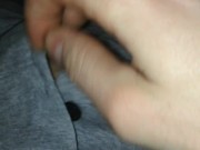 My dick hanging out 4/16