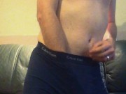 Cumshot on my chest at my mates house 2/16